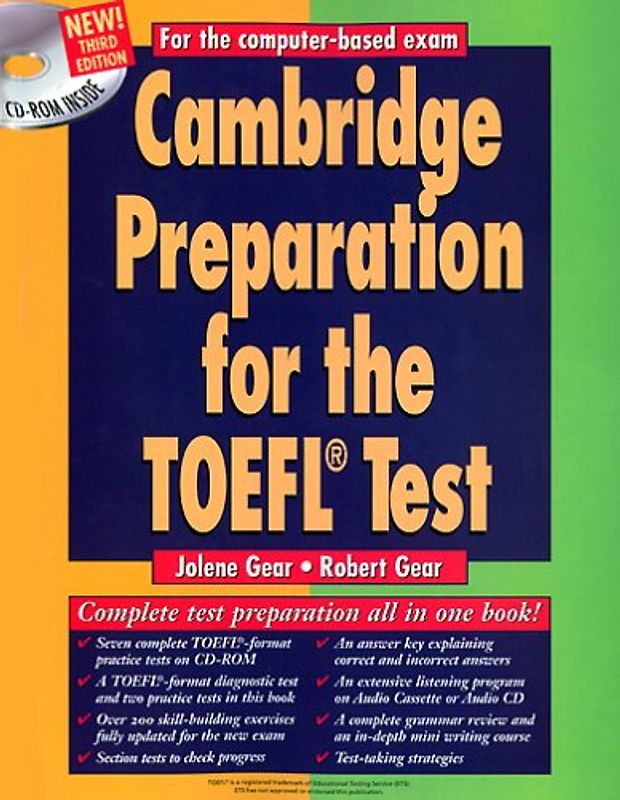 Cambridge Preparation for the TOEFL Test - Third Edition. Book with CD-ROM