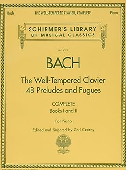 The Well-Tempered Clavier - Complete: Noten, Sammelband für Klavier: Complete Books I and II - Piano (Schirmer's Library of Musical Classics, 2057)