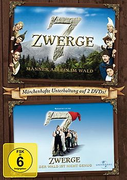 7 Zwerge - DoppelDVD - Männer allein im Wald und Der Wald ist nicht genug DVD