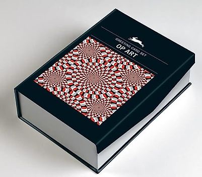 OP ART: Greeting Card Set / Grusskarten Set / Set de Cartes de voeux (PEPIN GREETING CARD SET)
