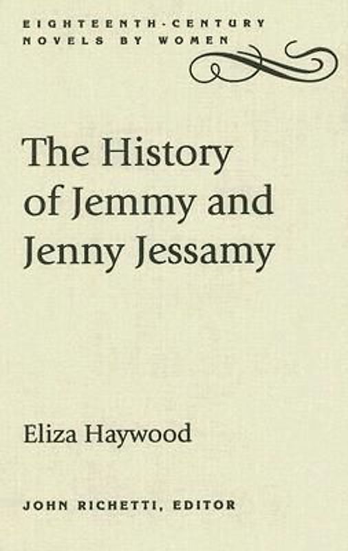 The History of Jemmy and Jenny Jessamy