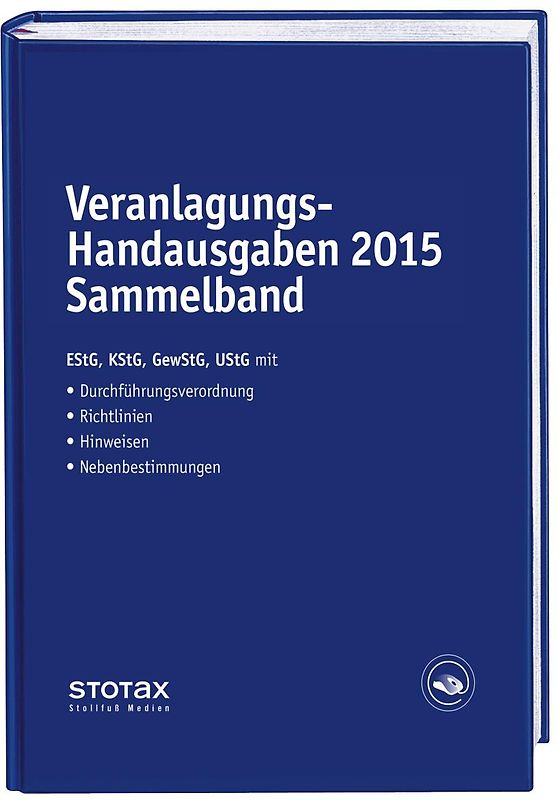 Veranlagungs-Handausgaben 2015 Sammelband