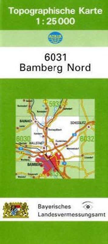 TK25 6031 Bamberg Nord