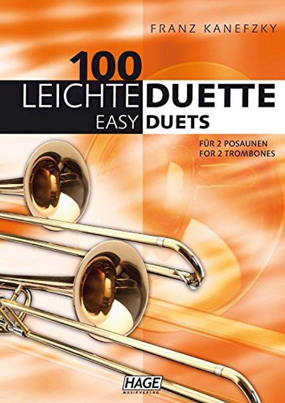 100 leichte Duette für 2 Posaunen