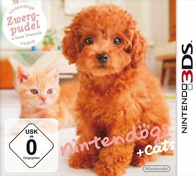 nintendogs + cats: Zwergpudel und neue Freunde Nintendo 3DS