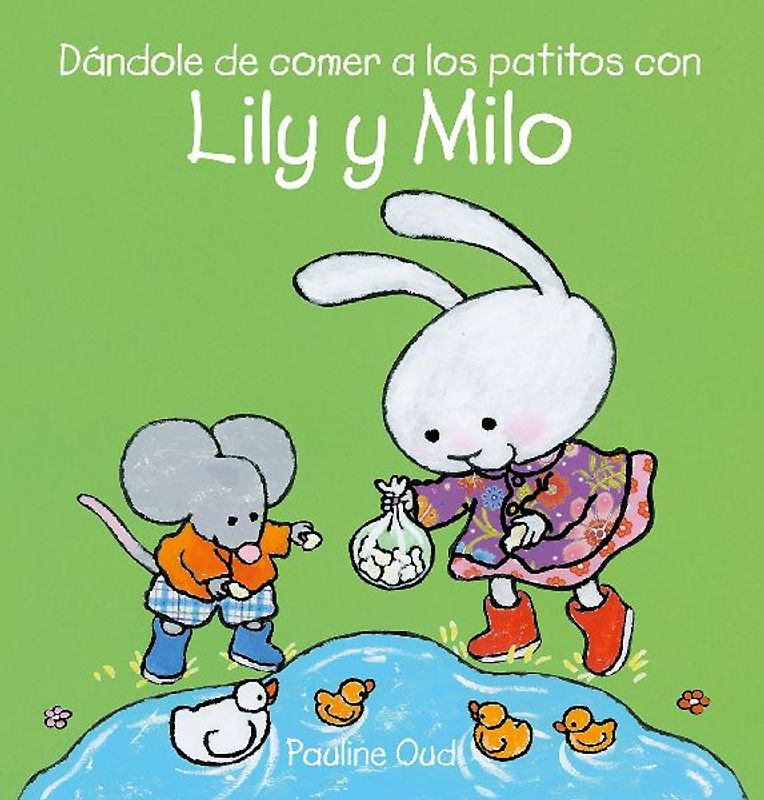 Dándole de Comer a Los Patitos Con Lily Y Milo