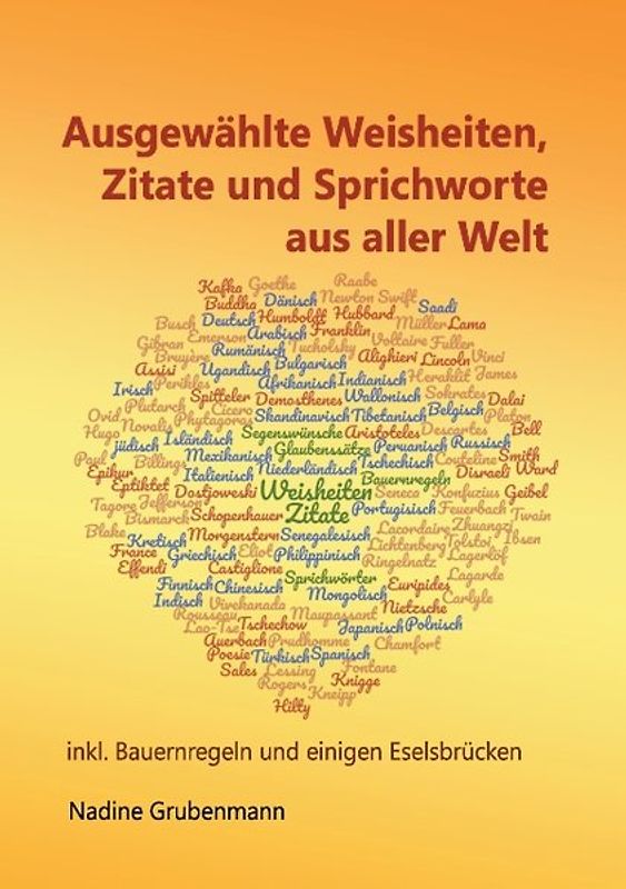 Ausgewählte Weisheiten, Zitate und Sprichworte aus aller Welt