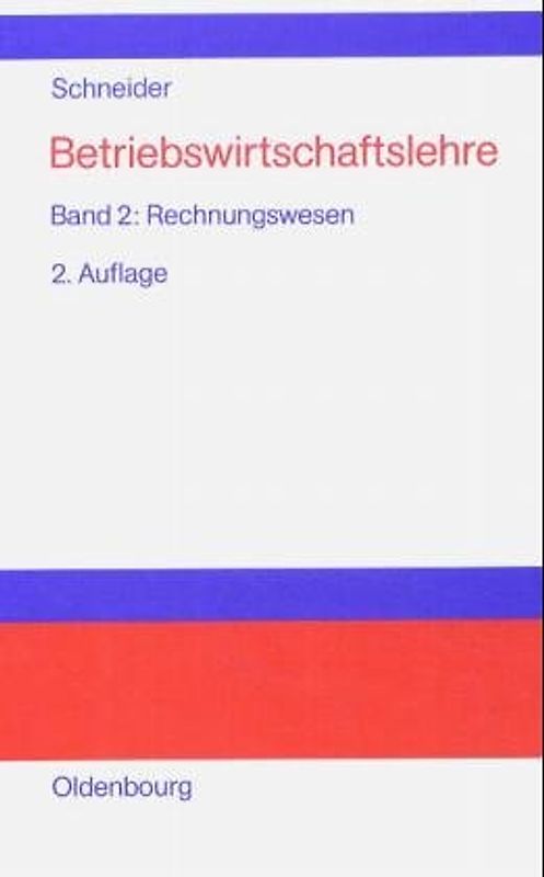 Betriebswirtschaftslehre. Rechnungswesen