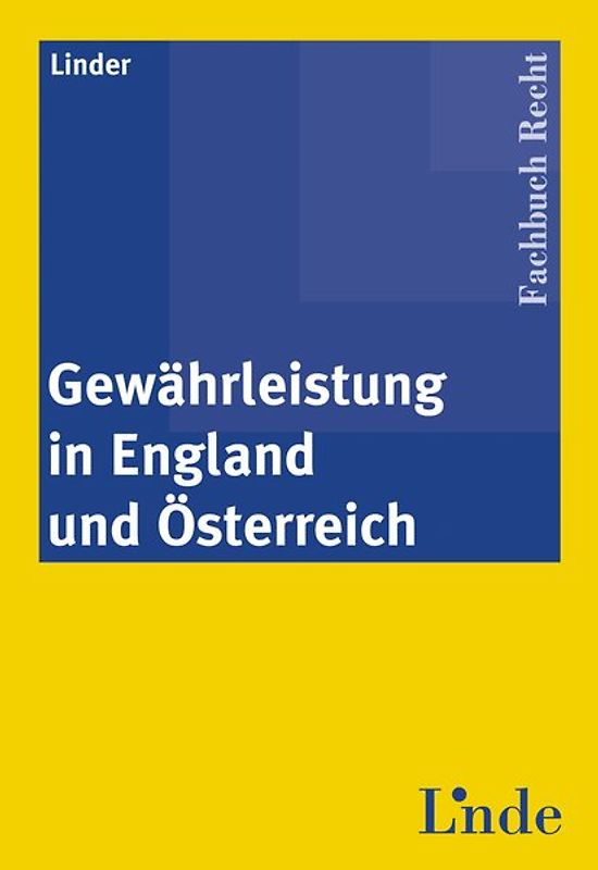 Gewährleistung in England und Österreich