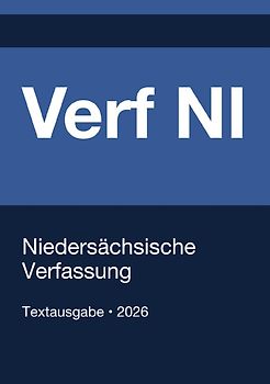 Verf NI - Niedersächsische Verfassung 2026