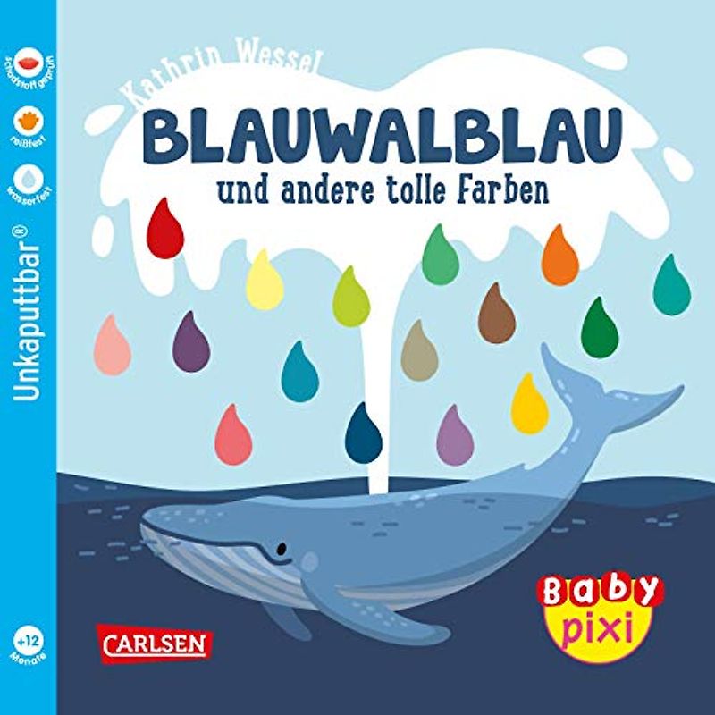 Baby Pixi (unkaputtbar) 93: VE 5 Blauwalblau und andere tolle Farben (5 Exemplare): Ein Baby-Buch ab 12 Monaten (93)