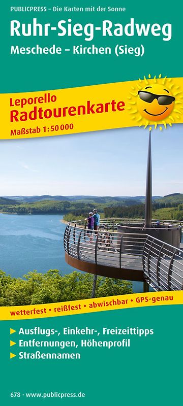 Ruhr-Sieg-Radweg, Meschede - Kirchen (Sieg)