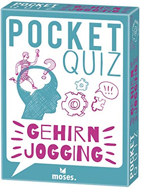 Pocket Quiz Gehirnjogging | 50 Aufgaben für Leute mit Köpfchen: 50 Aufgaben für alle mit Köpfchen! (Pocket Quiz / Ab 12 Jahre /Erwachsene)