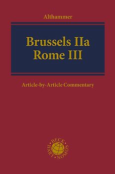Brussels IIa - Rome III