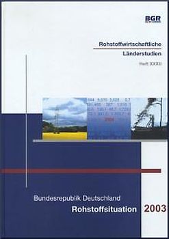 Bundesrepublik Deutschland  - Rohstoffsituation 2003