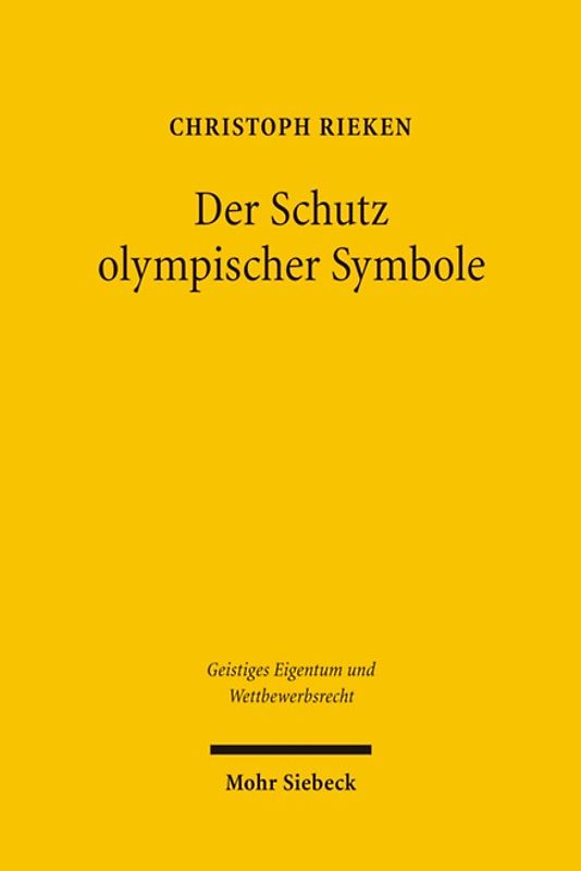 Der Schutz olympischer Symbole