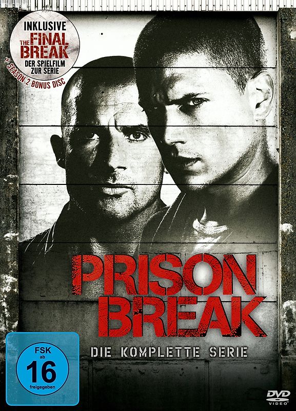 Prison Break - Staffel 1 - 4 [24 DVDs] DVD