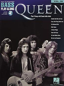 Queen: Access Code included (Hal-Leonard Bass Play-Along, Band 39) (Hal-Leonard Bass Play-Along, 39, Band 39)