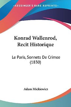 Konrad Wallenrod, Recit Historique