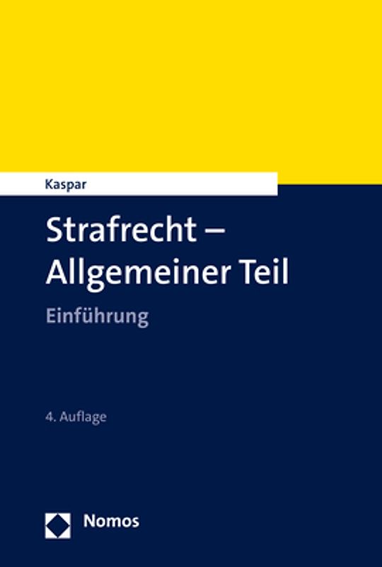 Strafrecht – Allgemeiner Teil