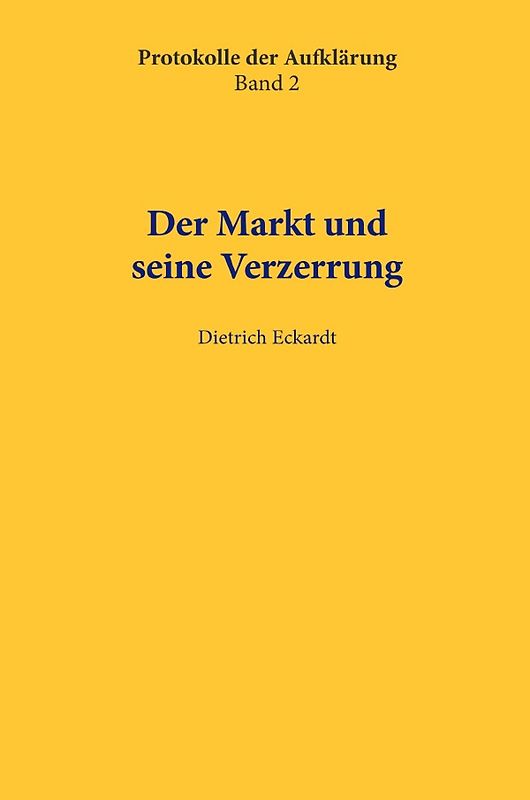 Der Markt und seine Verzerrung