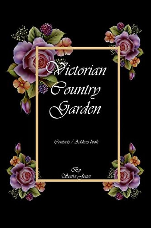 Victorian country garden: contacts and address book