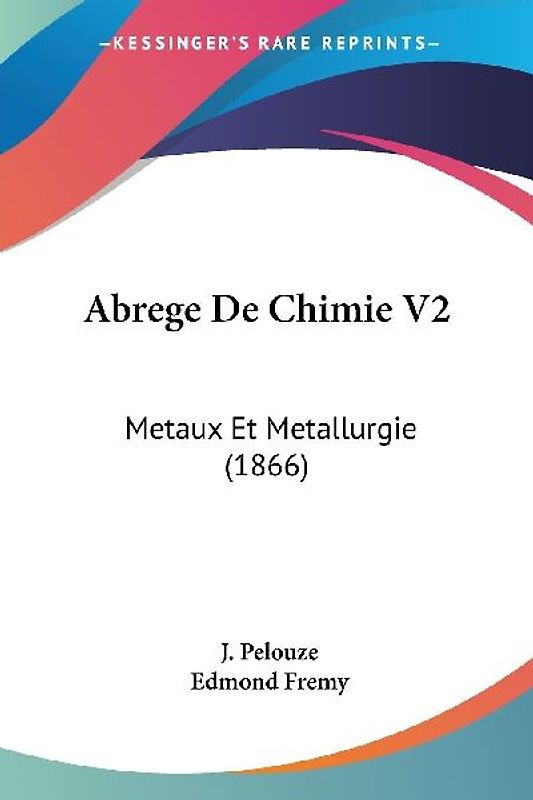 Abrege De Chimie V2