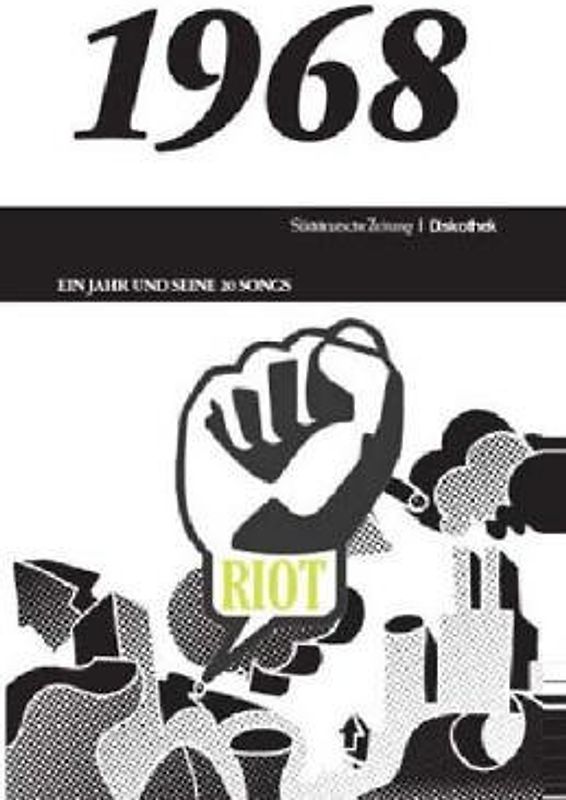 50 Jahre Popmusik - 1968. Buch und CD. Ein Jahr und seine 20 besten Songs (Sueddeutsche Zeitung/Discothek)