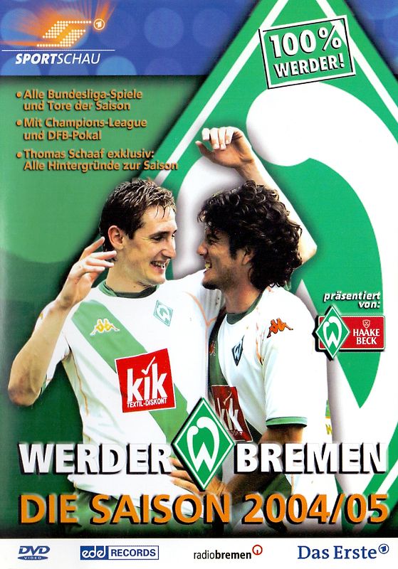 Werder Bremen - Die Saison 04/05 DVD