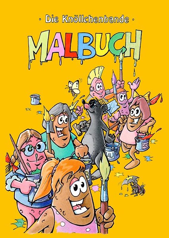 Die Knöllchenbande - Malbuch