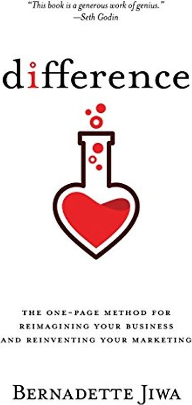 Difference: The one-page method for reimagining your business and reinventing your marketing - Jiwa, Bernadette