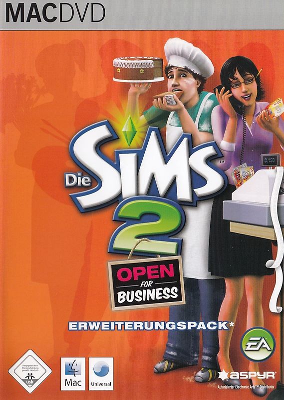 Die Sims 2: Open for Business [AddOn] MacOS