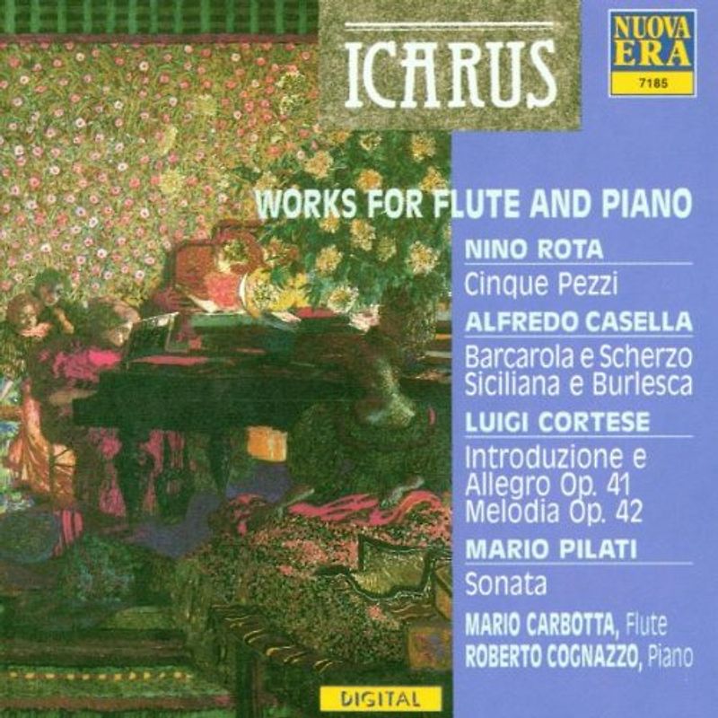 Mario Carbotta - Werke für Flöte und Klavier