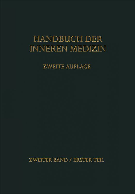 Handbuch der inneren Medizin