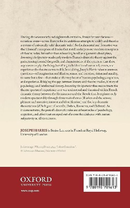 Inventing the Spectator