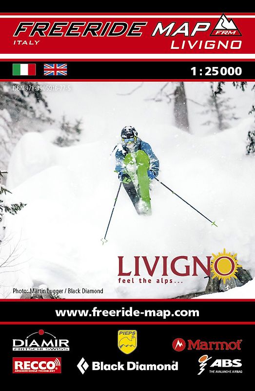 Freeride Map Livigno
