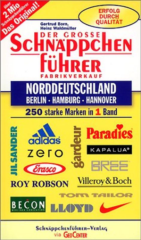 Schnäppchenführer Norddeutschland mit Berlin, Hamburg, Hannover. Die besten Marken