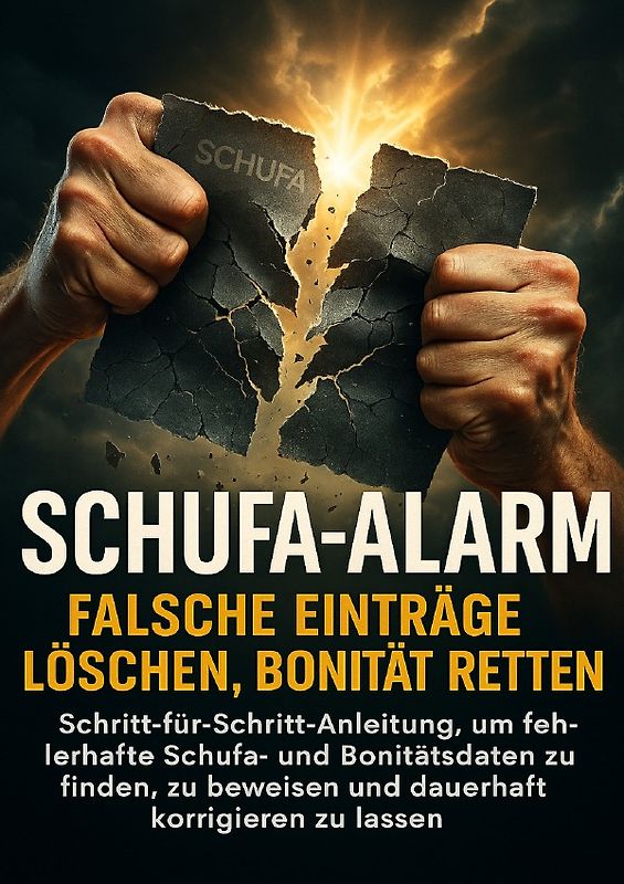 Schufa-Alarm: Falsche Einträge löschen, Bonität retten