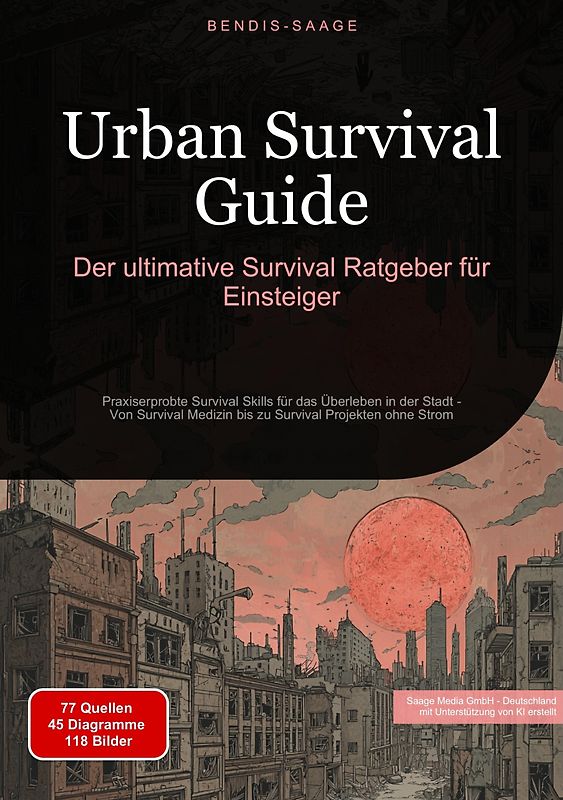 Urban Survival Guide: Der ultimative Survival Ratgeber für Einsteiger