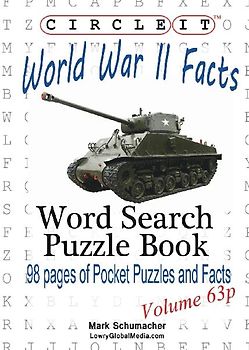 Circle It, World War II Facts, Pocket Size, Word Search, Puzzle Book