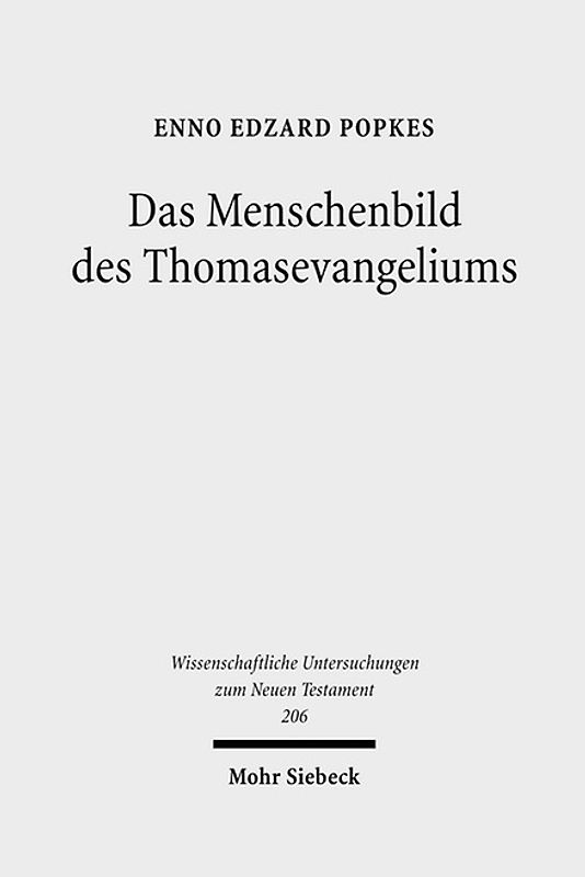 Das Menschenbild des Thomasevangeliums