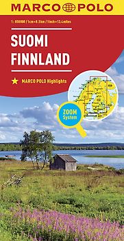 MARCO POLO Länderkarte Finnland 1:850.000