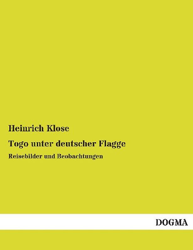 Togo unter deutscher Flagge