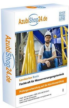 Lernkarten Fachkraft für Wasserversorgungstechnik