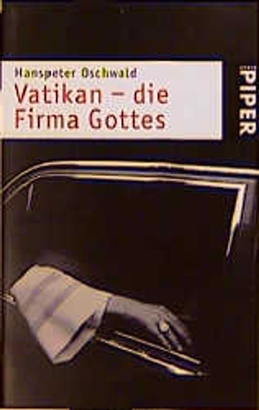 Vatikan - die Firma Gottes