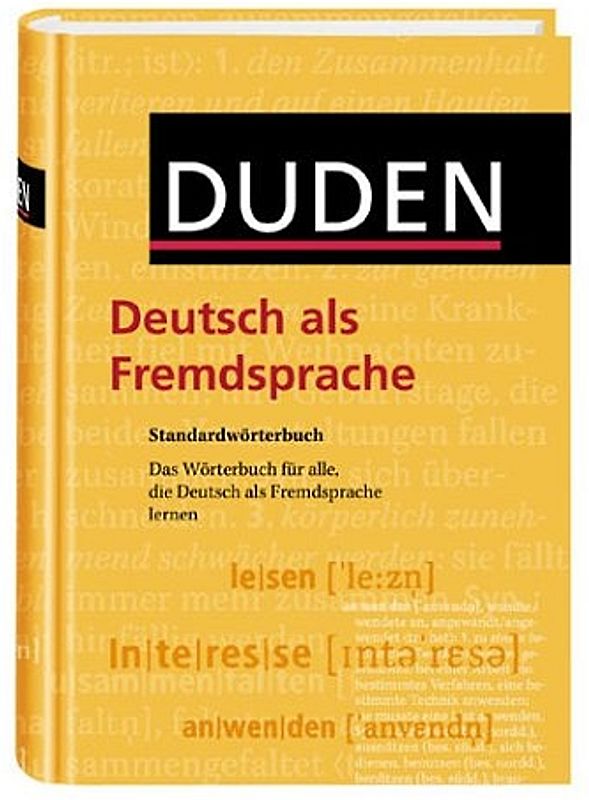 Duden – Deutsch als Fremdsprache – Standardwörterbuch