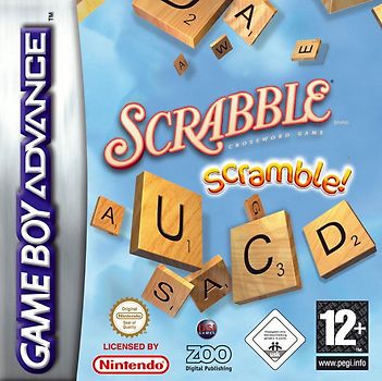 Scrabble Scramble Nintendo Game Boy Advance