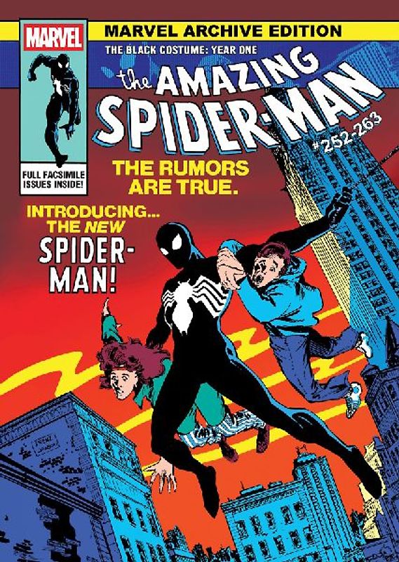 Marvel Archive Edition: Amazing Spider-Man - The Black Costume: Year One Gallery Edition Ron Frenz Original First Issue Cover