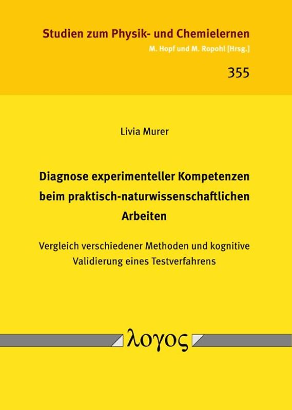 Diagnose experimenteller Kompetenzen beim praktisch-naturwissenschaftlichen Arbeiten