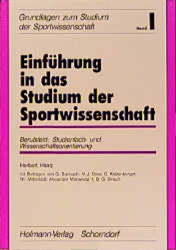 Einführung in das Studium der Sportwissenschaft
